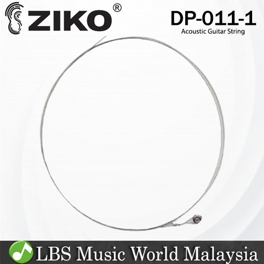 Ziko DP-011 Acoustic Guitar 1st Loose String Extra Light Special Phosphor Bronze Bright Tone (DP011)