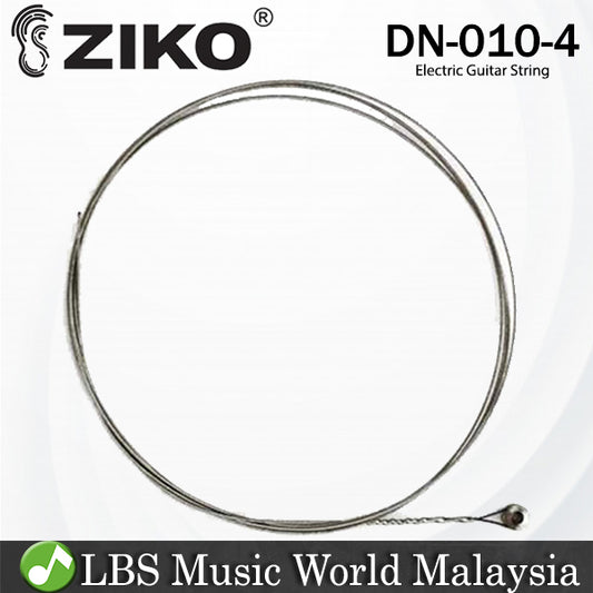 Ziko DN-010-4 Electric Guitar 4th Loose String Nickle Wound Extra Light Special Bright