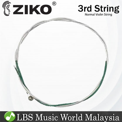 Ziko Normal Violin String 3rd Loose String Nickle Wound Extra Light Tone