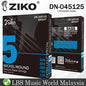 Ziko DN-045-5 5 String Electric Bass Guitar String Nickel Wound Extra Light DN-045125 (45-125)