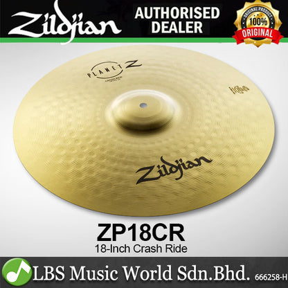 Zildjian ZP18CR Planet Z 18 Inch Crash Ride