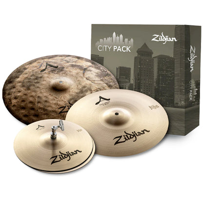 Zildjian ACITYP248 A Family Zildjian City Cymbal Pack - 12" Hihat / 14" Crash / 18" Ride