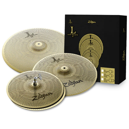 Zildjian LV468 Low Volume Cymbal Pack - 14" HiHat / 16" Crash / 18" Crash Ride