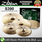 Zildjian S390 S Family Performer Cymbal Pack - 14" Hihat / 16 & 18" Crash / 20" Ride