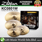 Zildjian KC0801W K Family Custom Workship Cymbal Pack - 14" Hihat / 16 & 18" Crash / 20" Ride