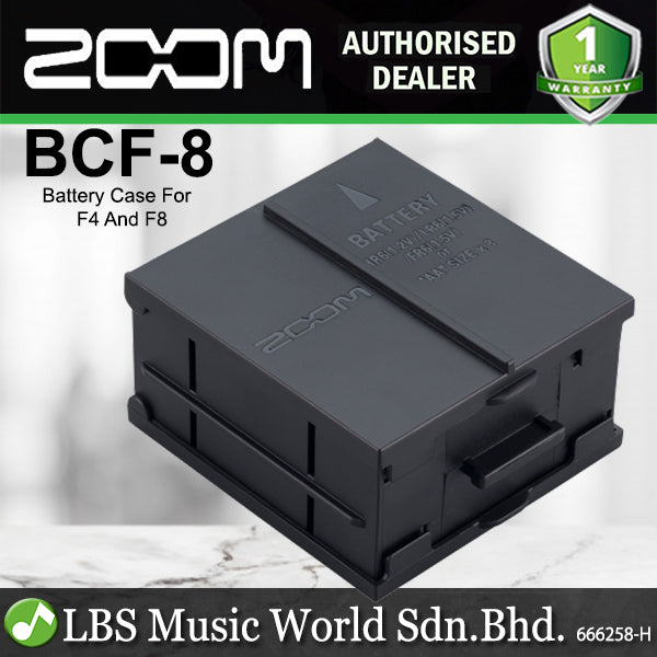 Zoom BCF 8 Battery Case for F4 and F8 MultiTrack Field Recorders ( BCF8  BCF 8)