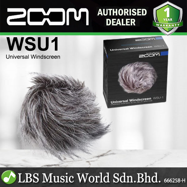 Zoom WSU 1 Universal Windscreen For Handy Recorders and Handy Video Recorders (WSU1  WSU 1)