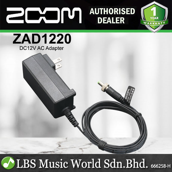 [Not Available] Zoom ZAD 1220 DC12V AC Adapter