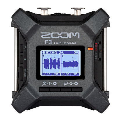 Zoom F3 2 Channel Portable Field Recorder and USB Audio Interface (F-3 F 3)