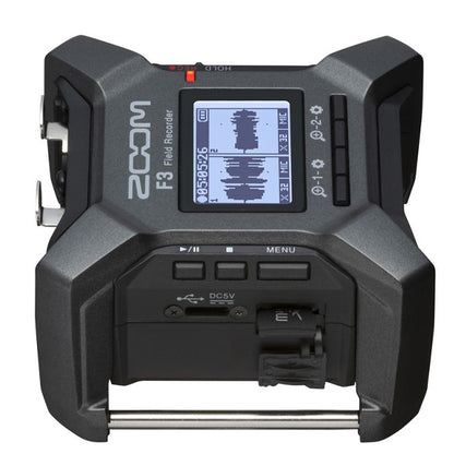 Zoom F3 2 Channel Portable Field Recorder and USB Audio Interface (F-3 F 3)