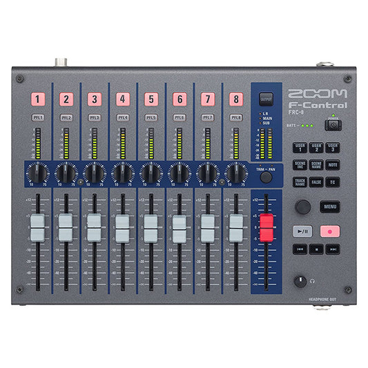 Zoom FRC-8 F-Control Mixing Control Surface for the Zoom F8 and F4 Multitrack Field Recorder (FRC8)