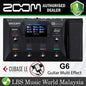 Zoom G6 Multi Effects Processor Pedal with USB Audio Interface, Drum Machine and Looper (G6)