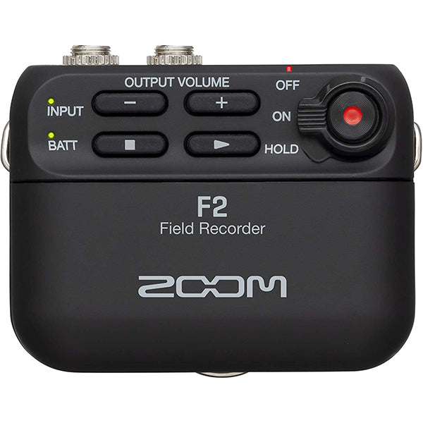 Zoom F2 Field Recorder with Lavalier Microphone with LMF-2 Lavalier Mic (F 2)
