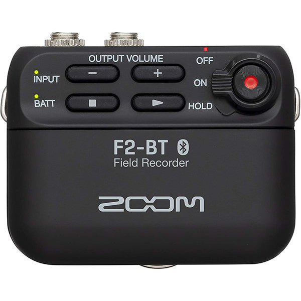 Zoom F2-BT Field Recorder with Lavalier Microphone and Bluetooth Control With LMF-2 Lavalier Mic (F2 BT)