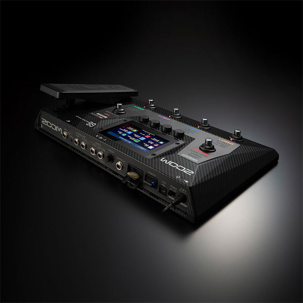 Zoom G6 Multi Effects Processor Pedal with USB Audio Interface, Drum Machine and Looper (G6)