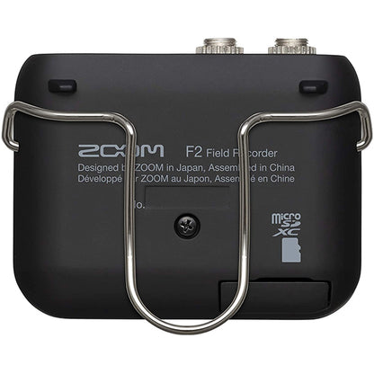Zoom F2-BT Field Recorder with Lavalier Microphone and Bluetooth Control With LMF-2 Lavalier Mic (F2 BT)