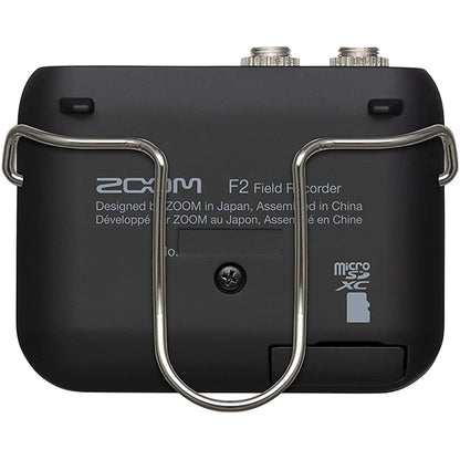 Zoom F2 Field Recorder with Lavalier Microphone with LMF-2 Lavalier Mic (F 2)