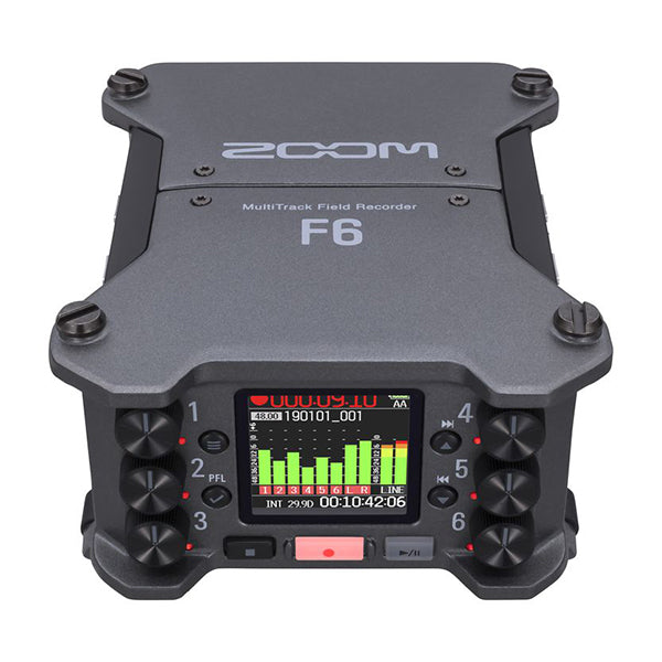 Zoom F6 Multitrack Field Recorder 14 track Field Recorder and USB Audio Interface With PCF-6 (F 6 PCF6+)