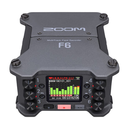 Zoom F6 Multitrack Field Recorder 14 track Field Recorder and USB Audio Interface With PCF-6 (F 6 PCF6+)