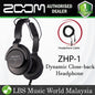 [Not Available] Zoom ZHP-1 Dynamic Studio Closed Back Headphone With Closed Back (ZHP1 ZHP 1)