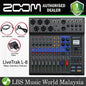 Zoom LiveTrak L-8 8 channel Digital Mixer Recorder Audio Interfast Podcast (L8 L 8)