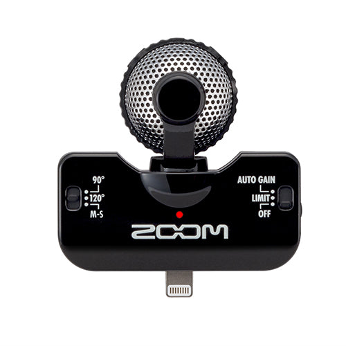 [Discontinued] Zoom iQ5 Mid-side Stereo Recording iOS Microphone Mic with Lightning Connector (iQ 5)