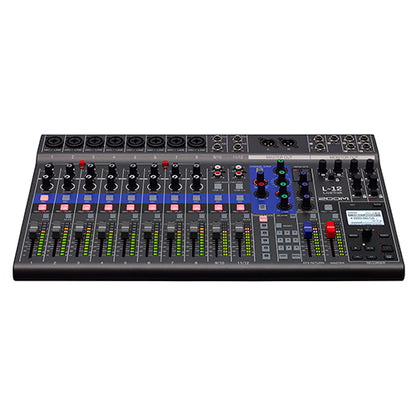 Zoom LiveTrak L-12 12 Channel Digital Mixer Recorder USB Audio Interface (L12 L 12)