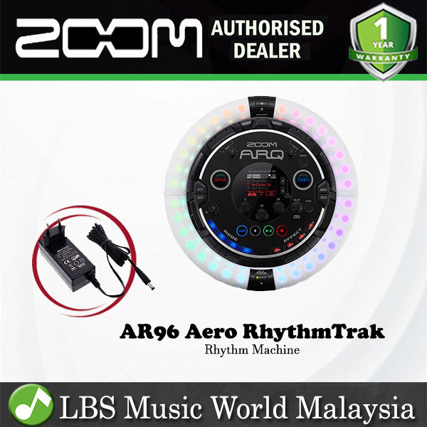 [Discontinued] Zoom AR96 Aero RhythmTrak Rhythm Drum Machine Midi Controller (AR 96)
