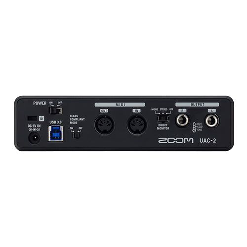 Zoom UAC-2 USB 3.0 Audio Interface Audio Converter for Mac and PC (UAC2 UAC 2)