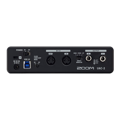 Zoom UAC-2 USB 3.0 Audio Interface Audio Converter for Mac and PC (UAC2 UAC 2)