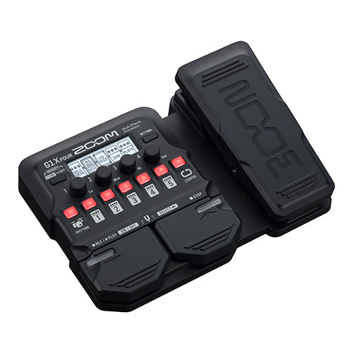 Zoom G1X FOUR Multi Effect Processor with Expression Pedal Replacing G1xon (G1XFOUR)