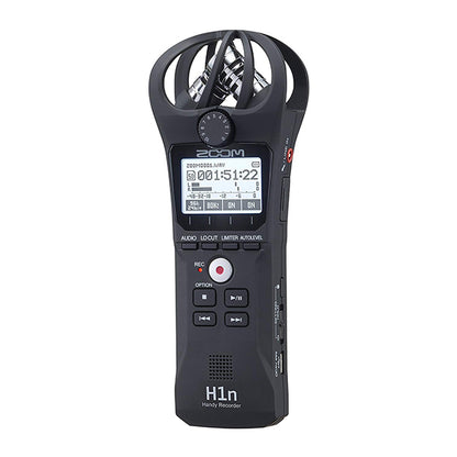 Zoom H1n Digital Handy Recorder with MA2 Mic Stand Adapter (H 1n MA 2)