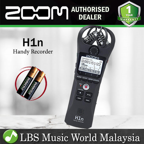 Zoom H1n Portable Digital Handy Recorder with Microphone (H 1n)
