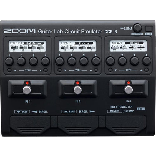 Zoom GCE-3 Guitar Lab Circuit Emulator USB Type C Effect Audio Interface (GCE3 GCE 3)