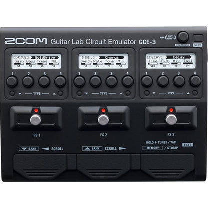 Zoom GCE-3 Guitar Lab Circuit Emulator USB Type C Effect Audio Interface (GCE3 GCE 3)