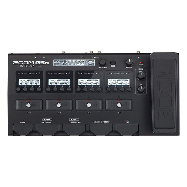 [Not Available] Zoom G5n Effect Multi Effects Processor With Pedal and Adapter With SCG-5 Bag(Change New Model)