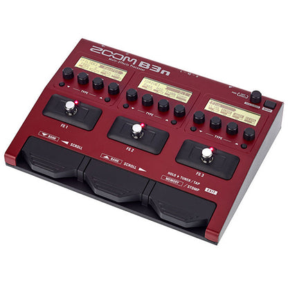 Zoom B3n Bass Guitar Multi Effects Pedal Processor Stompbox (B-3n)