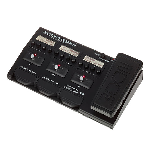 [Discontinued] Zoom G3Xn Effect Multi Effects Processor with Expression Pedal and Adapter With Hard Case