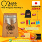 ZTA 10 Key Mahogany Kalimba With EQ Beginner Bundle Thumb Harp Piano Finger Percussion