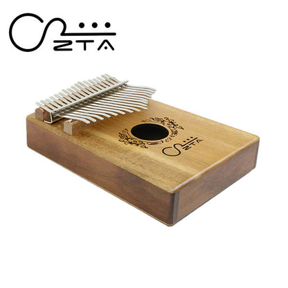 ZTA 17 Key Koa Kalimba Beginner Pack Thumb Piano Finger Percussion African Traditional Instrument