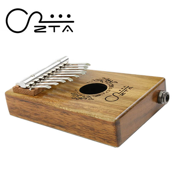 ZTA 10 Key Koa Kalimba With EQ Bundle Thumb Finger Piano Percussion Musical Instrument