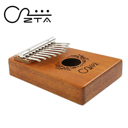 ZTA 10 Key Mahogany Kalimba Bundle Beginner Pack Thumb Piano Finger African Traditional Percussion