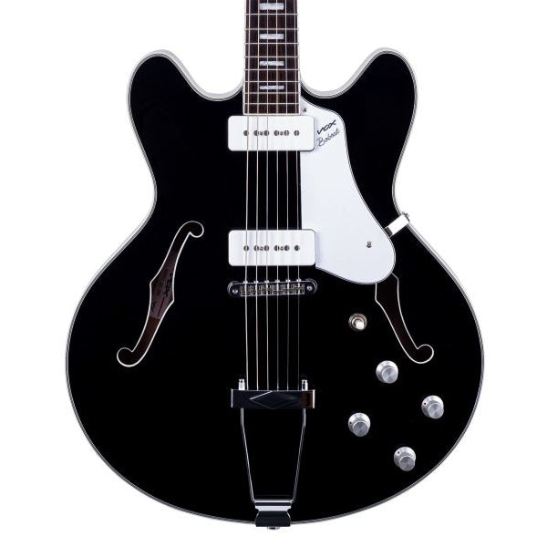 Vox BC-V90 Bobcat V90 Maple Plywood Semi Hollow Electric Guitar with SS Pickup and Indonesian Ebony (BCV90 BC V90)
