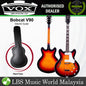 Vox BC-V90 Bobcat V90 Maple Plywood Semi Hollow Electric Guitar with SS Pickup and Indonesian Ebony (BCV90 BC V90)