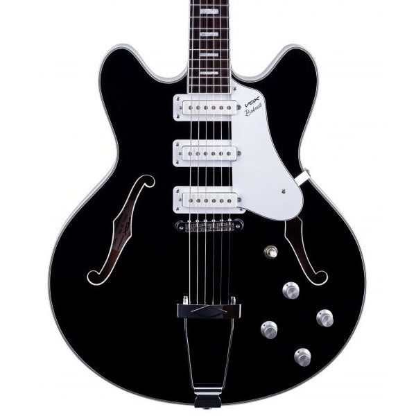 Vox Bobcat S66 Maple Plywood Semi Hollow Electric Guitar With SSS Pickup and Macassar Ebony (BCS66 BC S66)