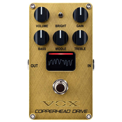 Vox VE-CD Valvenergy Copperhead Drive Tube Overdrive Effect Pedal (VE CD)