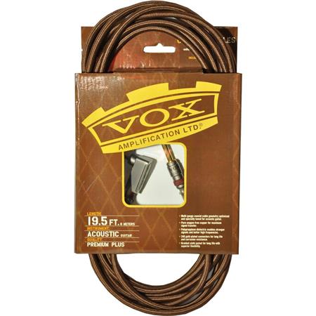Vox VAC19 19 Feet Premium Plus Class A Professional Acoustic Instrument Cable (VAC-19)