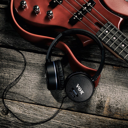 Vox VGH BASS Closed Air Dynamic Wired Guitar Amplifier Headphones with Effects