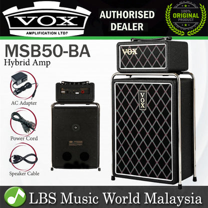 [Not Available] Vox MSB50-BA 50 Watt Mini Superbeetle Bass Stack Guitar Amp Amplifier (MSB50BA MSB50 BA)