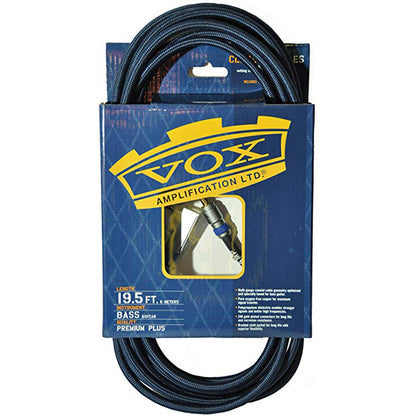 Vox VBC19 19 Feet Class A Premium Plus Bass Instrument Guitar Cable (VBC-19)